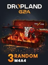 Counter Strike 2 RANDOM 3 CASE M4A4 SKIN PC BY DROPLAND.NET Schlüssel GLOBAL