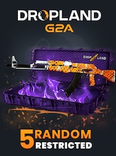 Counter Strike 2 RANDOM 5 CASE RESTRICTED SKIN PC BY DROPLAND.NET Key GLOBAL