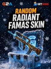 Counter Strike 2 RANDOM RADIANT FAMAS SKIN PC BY GETSKINS Klucz GLOBALNY