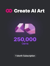 CreatePorn.com Subscription 250k Gems/Mo 1 lună Cheie CreatePorn GLOBAL