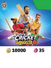 Cricket Gangsta Coin Pack - 10,000 + Gem Pack 35 IND Android, iOS Meplay Key INDIA