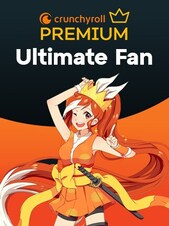 Crunchyroll Premium Manual Top-Up Ultimate Fan 12 Ay Crunchyroll Manuel Yükleme KÜRESEL