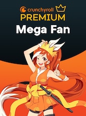 Crunchyroll Premium Mega Fan 1 miesiąc Crunchyroll Konto GLOBALNY