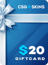 CSGO-Skins Gift Card 20 USD Key GLOBAL