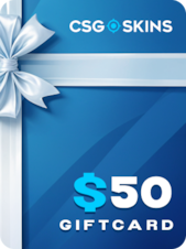 CSGO-Skins Gift Card 50 USD Key GLOBAL