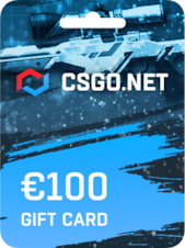 CSGO.net Gift Card 100 EUR CSGO.net Clé GLOBAL