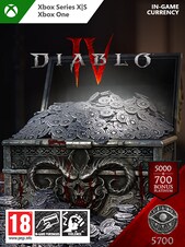 Diablo IV - 5700 Platine Xbox One, Series X/S Xbox Live Clé GLOBAL