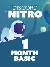 Discord Nitro Basic 1 an Discord Clé GLOBAL