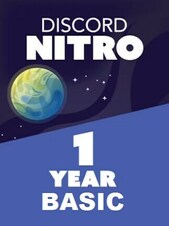 Discord Nitro Basic 1 jaar Discord Sleutel GLOBAL