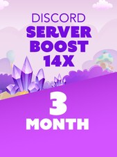 Discord Server Boost 14x 3 luni Discord Boost Link de activare GLOBAL