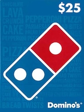 Dominos Pizza Gift Card 25 USD Dominos Pizza Clave ESTADOS UNIDOS