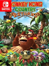 Donkey Kong Country Returns HD Nintendo Switch Nintendo eShop Key NORTH AMERICA