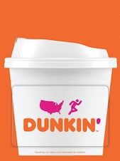 Dunkin Gift Card 10 USD Dunkin Key UNITED STATES