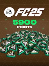 EA Sports FC 25 Ultimate Team - 5900 FC Points PC EA App Clé GLOBAL