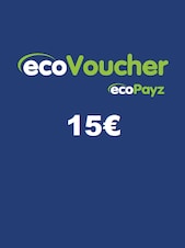 ecoPayz ecoVoucher Gift Card 15 EUR ecoVoucher Key EUROPE