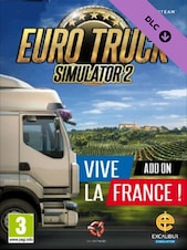 Euro Truck Simulator 2 - Vive la France! PC Steam Anahtar KÜRESEL