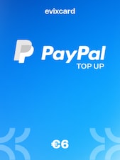 EvixCard PayPal Gift Card 6 EUR By EvixCard Klucz GLOBALNY