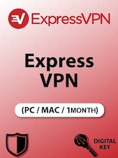 Express VPN PC, Mac 1 Device 1 Month ExpressVPN Key GLOBAL