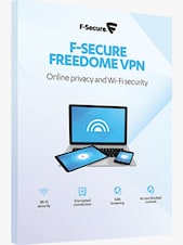 F-Secure VPN 3 Devices 1 Year F-Secure Key GLOBAL