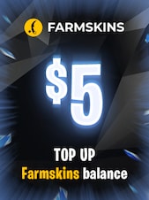 Farmskins Wallet Card 5 USD - FARMSKINS.COM Key - GLOBAL FARMSKINS.COM Klíč GLOBÁLNÍ