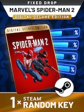 Fixed Drop of Random Marvel's Spider-Man 2 Digital Deluxe Edition 1 Key PC Steam Clé GLOBAL