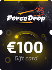 Forcedrop.gg Gift Card 100 EUR Clave GLOBAL