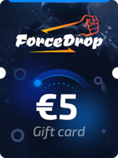 Forcedrop.gg Gift Card 5 EUR - Key GLOBAL Klíč GLOBÁLNÍ