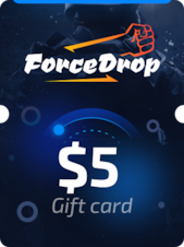 Forcedrop.gg Gift Card 5 USD - Key GLOBAL Anahtar KÜRESEL