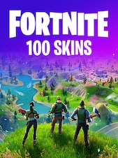 Fortnite 100 Skins PSN, Xbox, Nintendo Switch, PC, Mobile Fortnite Account Account GLOBAL