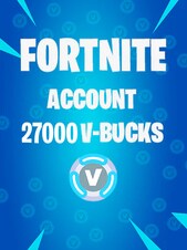Fortnite Account 27000 paVos PSN, Xbox, PC, Mobile Fortnite Account Cuenta GLOBAL