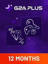 G2A PLUS Premium (12 Months) - G2A.COM Key - GLOBAL GLOBÁLNÍ