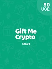 Gift Me Crypto Gift Card 50 USD giftmycrypto Key GLOBAL