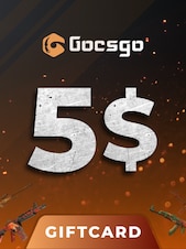 Gocsgo Gift Card 5 USD GoCsGo Klucz GLOBALNY