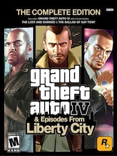 Grand Theft Auto IV Complete Edition Complete Edition PC (NUR ENGLISCH) Rockstar Schlüssel GLOBAL