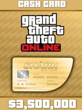 Grand Theft Auto Online: The Whale Shark Cash Card - 3500000 PC Rockstar Key UNITED STATES