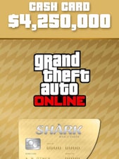 Grand Theft Auto Online: The Whale Shark Cash Card - 4250000 Xbox Series X/S Xbox Live Key GLOBAL