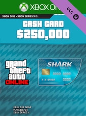 Grand Theft Auto Online: Tiger Shark Cash Card - 250000 Xbox Series X/S Xbox Live Klucz EUROPA