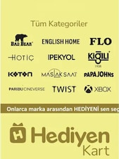 Hediyen KART 2500 TRY Hediyen Key TURKEY