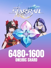 Honkai: Star Rail 6480 + 1600 Oneiric Shards Direct Top-up GLOBAL
