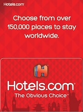 Hotels.com Gift Card 10 GBP Hotels.com Key GLOBAL