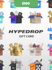 HypeDrop Gift Card 100 USD HypeDrop Key GLOBAL
