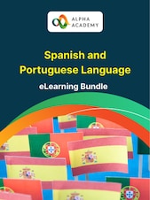 Iberian Mastery Bundle: Spanish and Portuguese Language Courses Alpha Academy