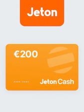 JetonCash 200 EUR JetonCash Klucz GLOBALNY