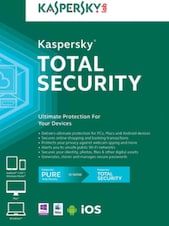 Kaspersky Total Security 2021 - PC, Android, Mac, iOS 1 año Kaspersky Clave GLOBAL