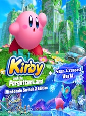 Kirby and the Forgotten Land + Star-Crossed World Nintendo Switch 2 Nintendo eShop Key UNITED STATES