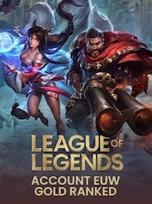 League of Legends Account EUW server Ranking Gold PC League of Legends Account Konto GLOBALNY