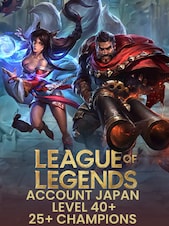 League of Legends Account Japan Server 25+ Champions PC League of Legends Account Cuenta GLOBAL