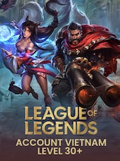 League of Legends Account Vietnam Server Level 30+ PC League of Legends Account Account GLOBAL