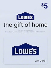 Lowe's Gift Card 5 USD Lowe's Key UNITED STATES