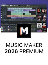 Magix Music Maker 2026 - Ultimate PC 1 Gerät Lebenslang Magix Schlüssel GLOBAL